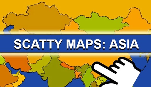 Scatty Haritaları: Asya