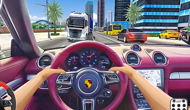 City Taffic Racer - Simulator Mengemudi Extream