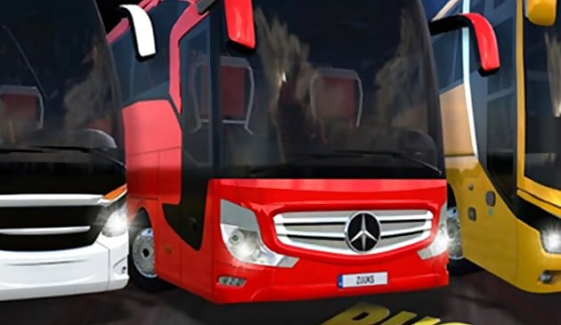 Simulação de Ônibus - Estande de Estacionamento de Ônibus Final
