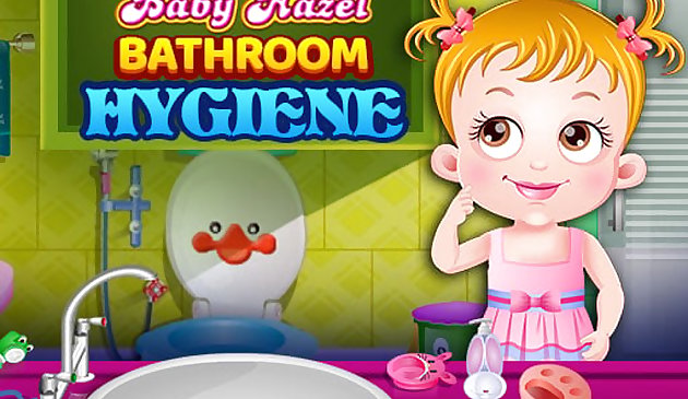 Baby Hazel Vệ sinh phòng tắm