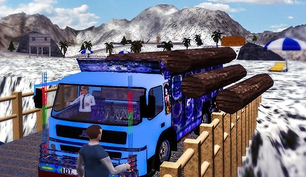Mô phỏng vận chuyển xe tải chở hàng 2020