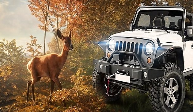 Pemburu Hewan : Safari Jeep Driving Game