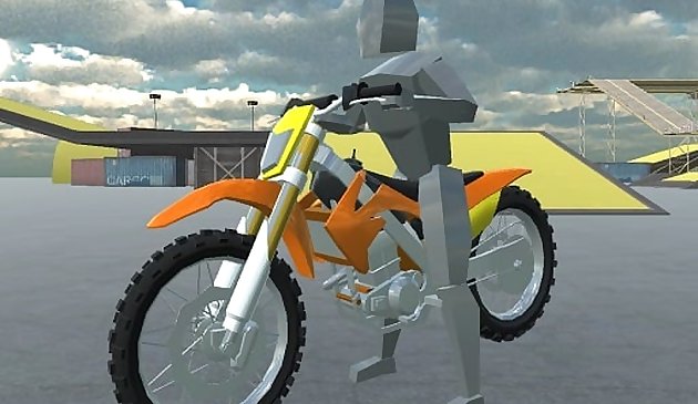 กีฬาผาดโผนจักรยานเกม 3D
