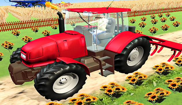 Modern Tractor Farming Simulator: Giochi di Trebbiatrice