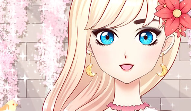 Anime Girls Fashion Makeup Game untuk Gadis
