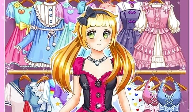 Anime Kawaii Dress Up gioco per ragazza