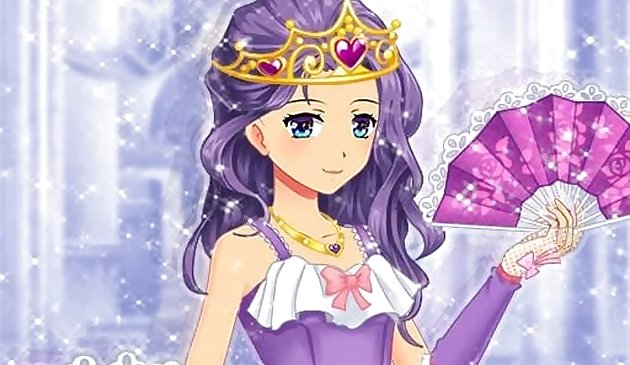 Anime Prinzessin Dress Up Spiel für Mädchen