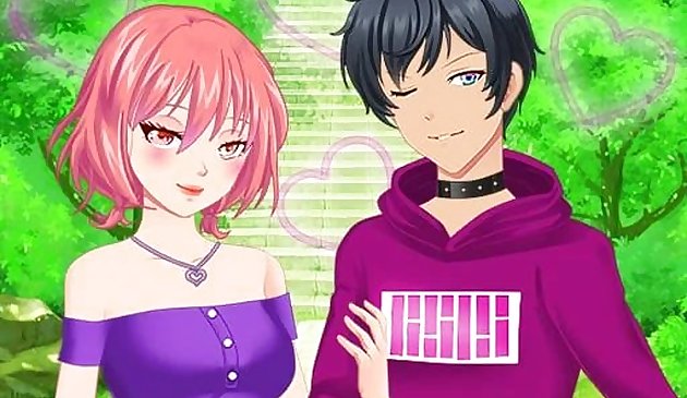 Anime Pasangan Berdandan Game untuk Gadis