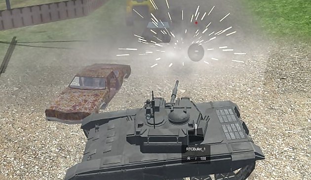 Simulator Penembakan Tank