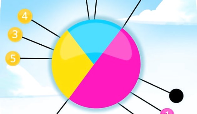 Color Pin Circle - Süchtig machendes Pin Shooter Spiel