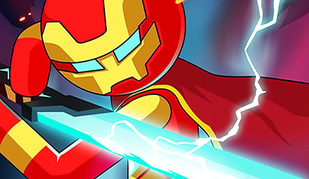 Iron Man - Pertarungan Stickman
