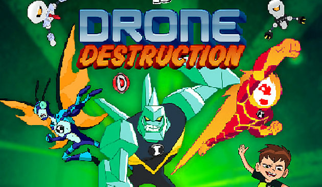 Ben 10 Drone Distruzione