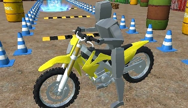 وقوف السيارات الدراجة لعبة 3D