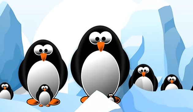 Rompecabezas de diapositivas de pingüino
