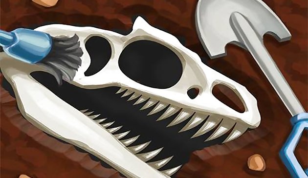 Game Penggalian Tulang Dinosaurus