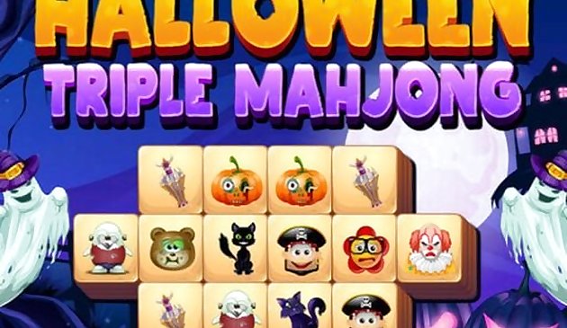 Halloween Triplo Mahjong