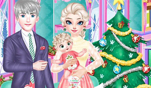 Navidad de la familia Elsa