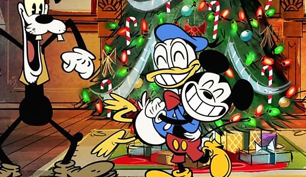 Mickey'yi Noel Maçı 3'e Hazırlama