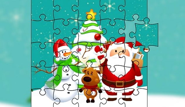 Weihnachten Winter Geschichte Puzzle