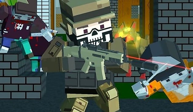 Pixel-Shooter Zombie Multiplayer
