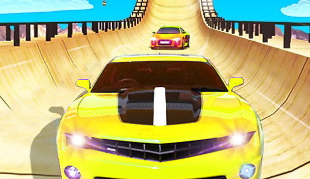 极限坡道汽车特技游戏3d