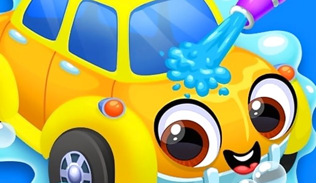 कार धोने के बच्चों के खेल
