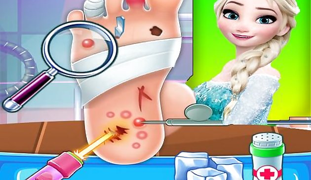 Elsa Foot Doctor Clinic : Frozen Surgery Hospital