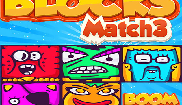 Canavar Blokları Match3
