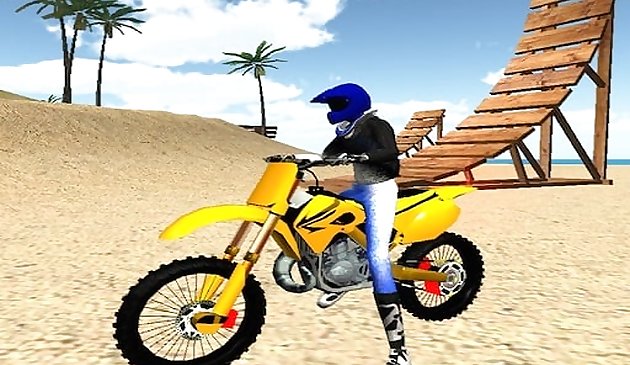 Motocross Beach Stunts แก๊ส 3D