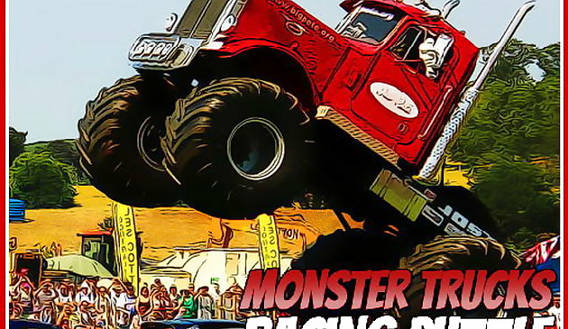 Monster Trucks Quebra-cabeça de corrida