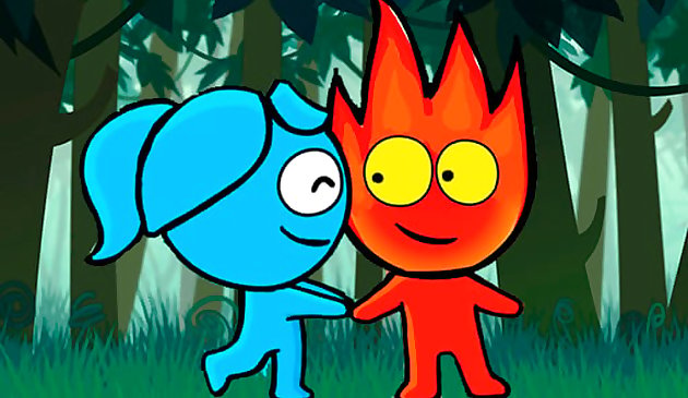 Red boy và Blue Girl Forest Adventure