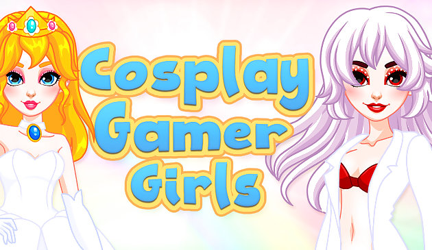 Cosplay Gamer Mädchen