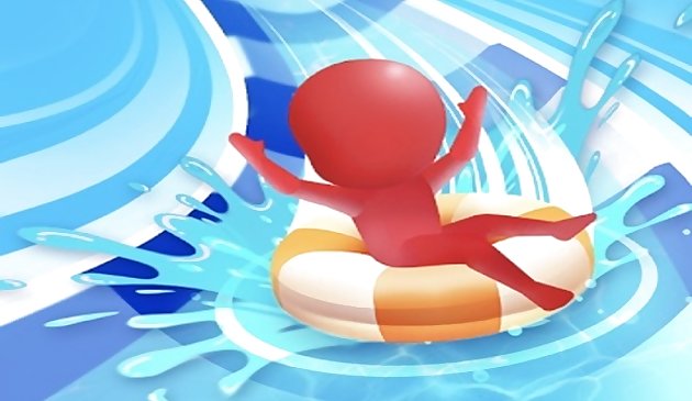 Carrera de toboganes de parques acuáticos en línea