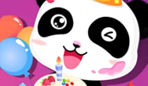 Selamat Ulang Tahun Pesta dengan Bayi Panda