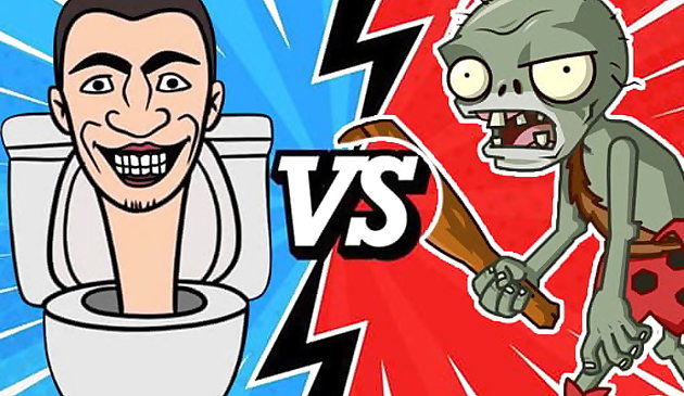 Skibidi Toilette gegen Zombies
