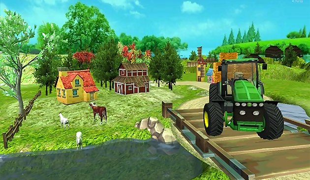 貨物トラクター農業シミュレーションゲーム