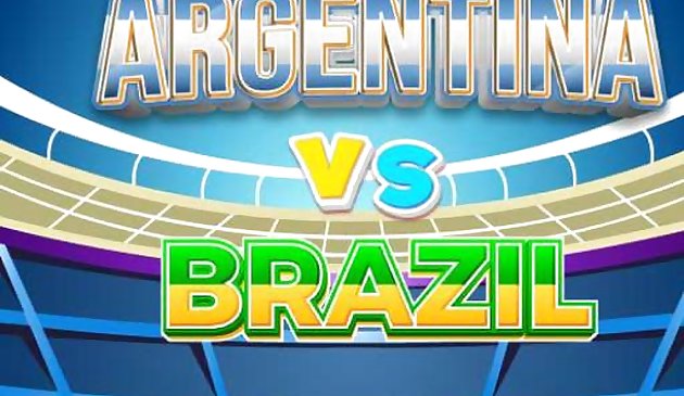 Partido de Fútbol Brasil o Argentina