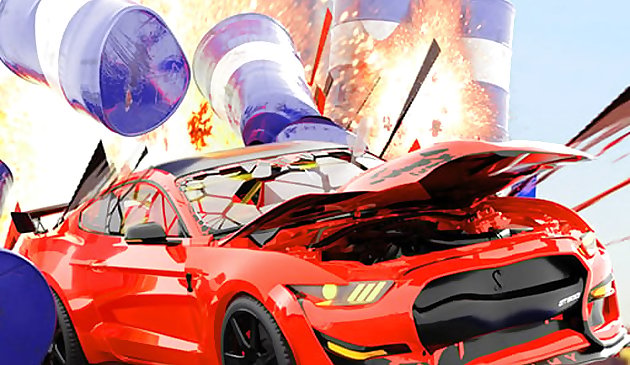 Impossible Car Stunt Races: Mega Rampas
