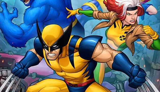 Rompecabezas de batalla de X-Men