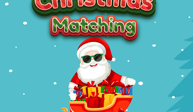 Weihnachts-Matching-Spiel