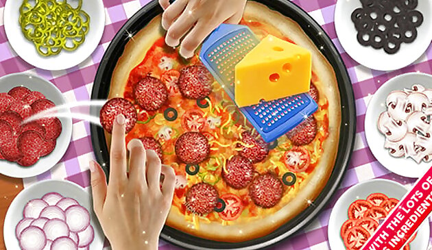 Детская пицца повар игра приготовления девочек
