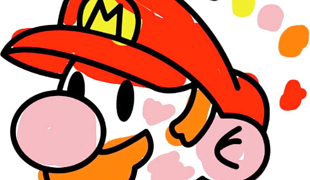Libro para colorear Super Mario