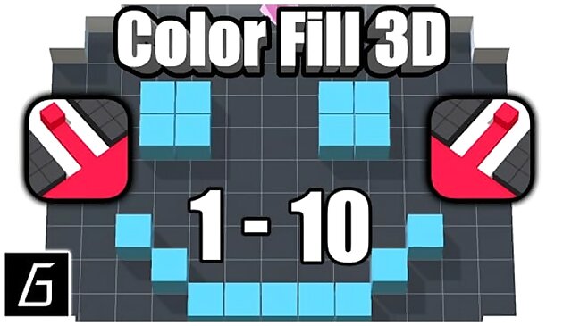 طقم ألوان 3D