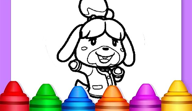 Disegni da colorare di Animal Crossing