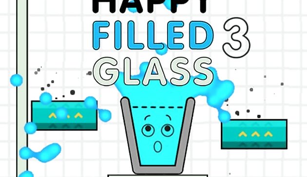 Glücklich gefülltes Glas 3