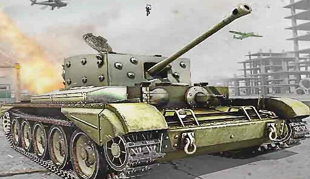 Juegos de guerra de batalla de tanques reales en 3D