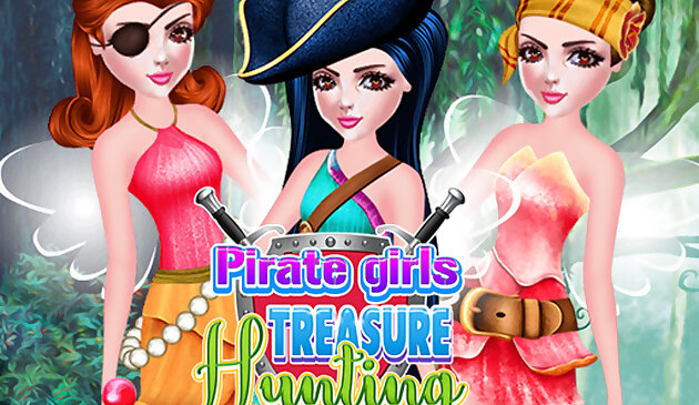 समुद्री डाकू लड़कियों खजाना शिकार