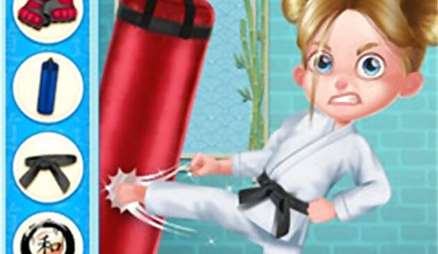 Jogo de Karate Girl Vs School Bully