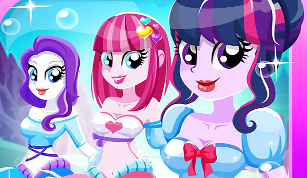 My Little Pony Equestria Girls แต่งตัว