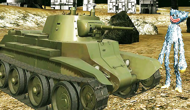 Perang Poopy Tank Realistis
